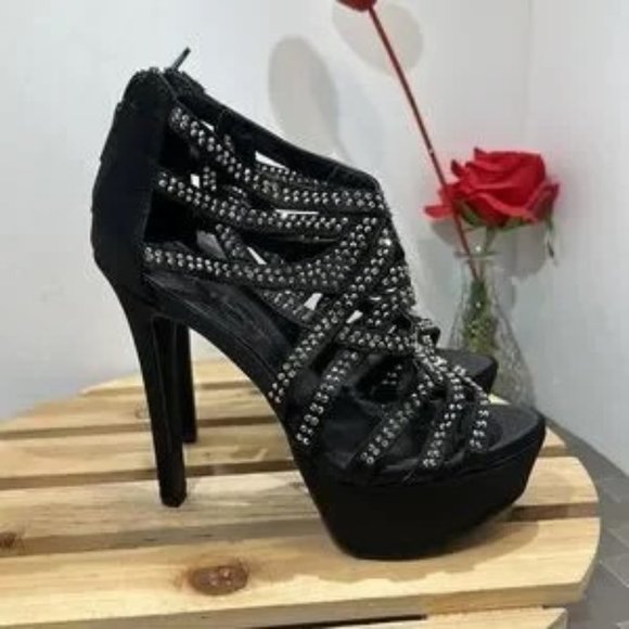 Jessica Simpson~Eleanor Platform Sandal Heel - Picture 5 of 6